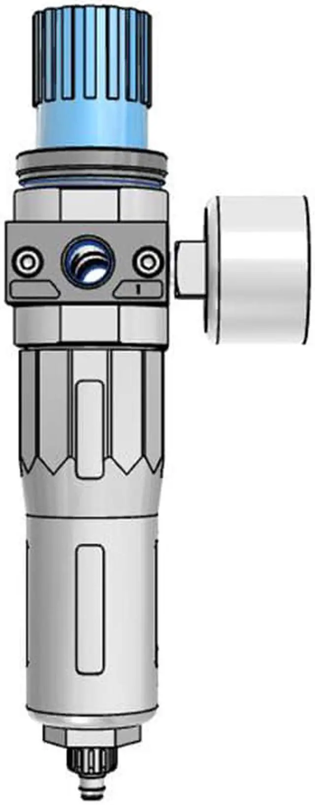 Alt view image 2 of 6 - FESTO FRC-1/4-D-MINI Service Unit 159605 22 cm3 40 µm