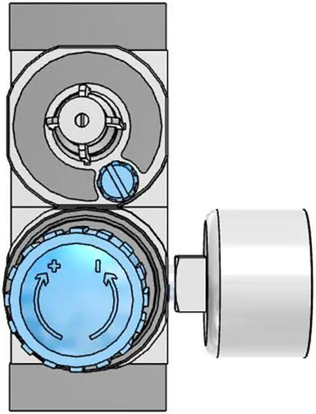 Alt view image 5 of 6 - FESTO FRC-1/4-D-MINI Service Unit 159605 22 cm3 40 µm