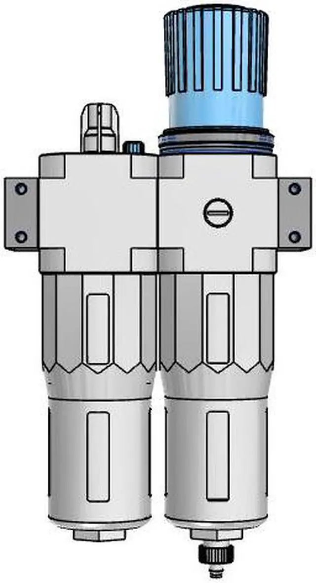 Alt view image 2 of 6 - FESTO FRC-1/2-D-MIDI-A Service Unit 159591 43 cm3