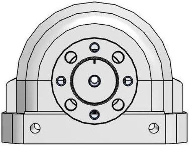Alt view image 2 of 6 - FESTO DSRL-40-180-P-FW Semi-Rotary Actuator 30658