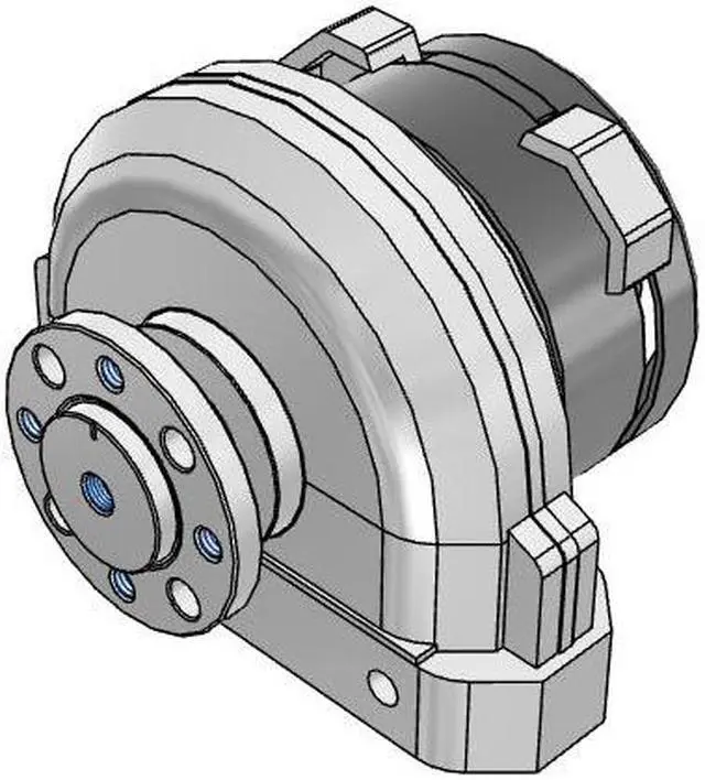 Alt view image 3 of 6 - FESTO DSRL-40-180-P-FW Semi-Rotary Actuator 30658