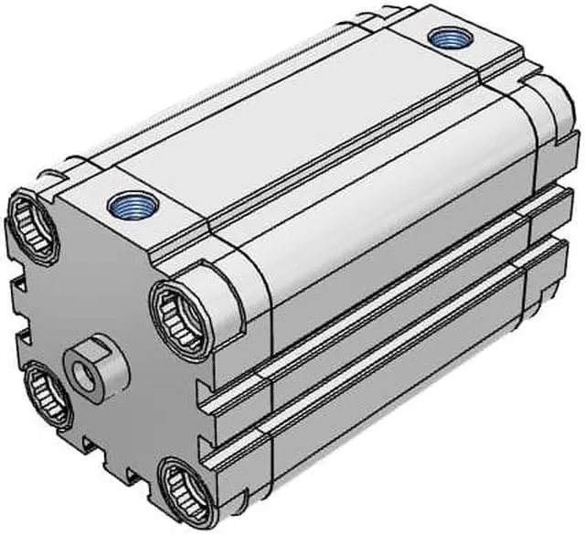 Alt view image 5 of 6 - FESTO ADVU-40-60-P-A Compact Cylinder 156548 Stroke 60 mm
