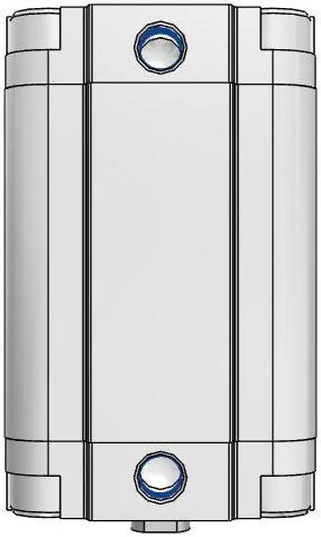 Alt view image 2 of 6 - FESTO ADVU-40-50-P-A Compact Cylinder 156547 Stroke 50 mm