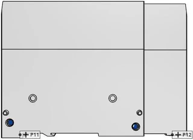 Alt view image 4 of 6 - FESTO VABA-S6-1-X2 Pneumatic Interface 550663 IP65