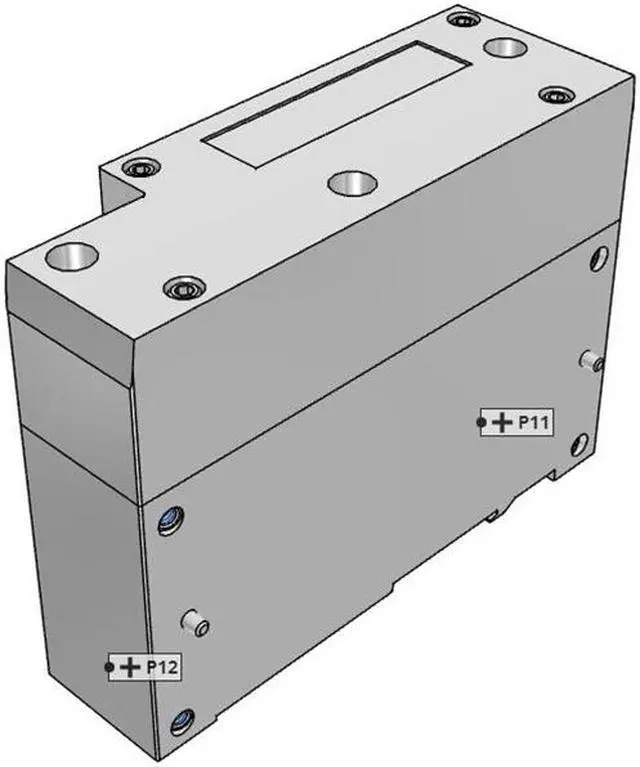 Alt view image 5 of 6 - FESTO VABA-S6-1-X2 Pneumatic Interface 550663 IP65