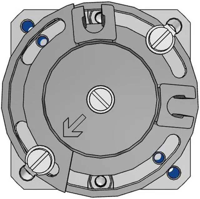 Alt view image 5 of 6 - FESTO DSM-8-180-P-A Semi-Rotary Actuator 173198 Size 8