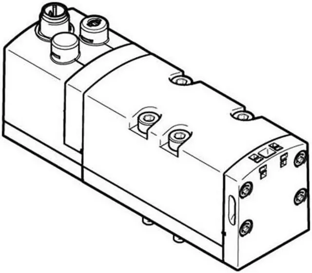Main image of FESTO VSVA-B-M52-MD-D1-1R5L Solenoid Valve 561363 Width 42mm