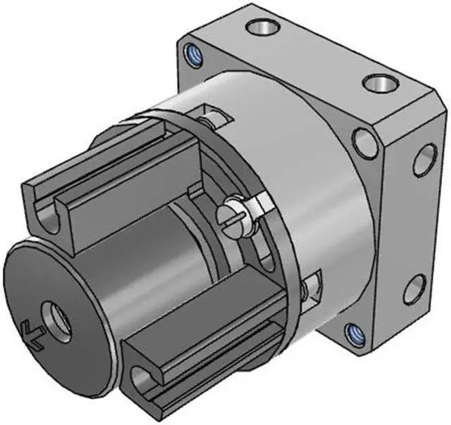 Alt view image 4 of 6 - FESTO DSM-6-180-P-A Semi-Rotary Actuator 173196 Size 6