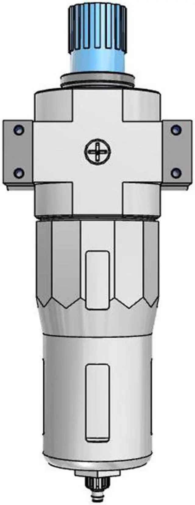 Alt view image 3 of 6 - FESTO LFR-3/4-D-MAXI Filter Regulator 159632 Series D