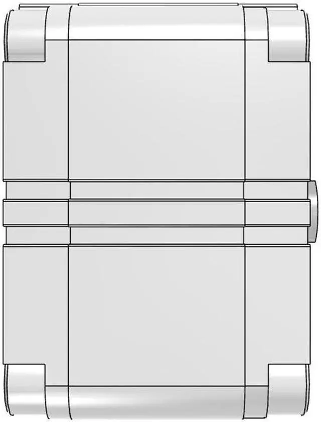 Alt view image 2 of 6 - FESTO ADVU-100-25-P-A Compact Cylinder 156580 Stroke 25 mm