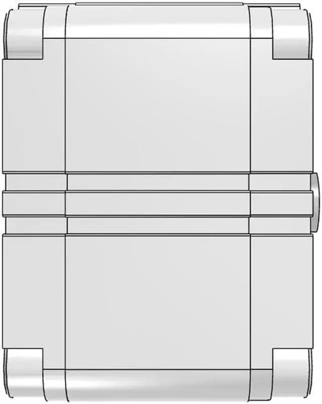 Alt view image 2 of 6 - FESTO ADVU-100-30-P-A Compact Cylinder 156581 Stroke 30 mm