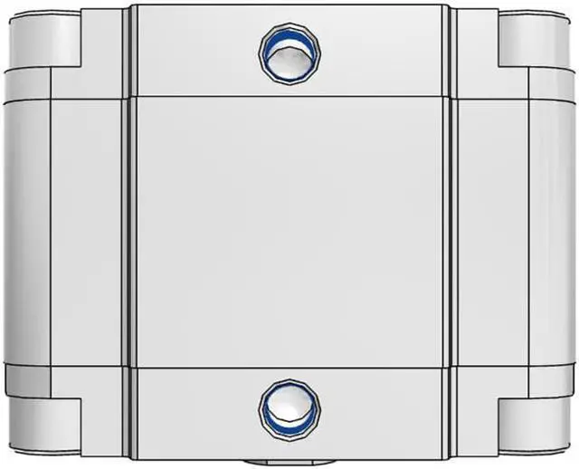 Alt view image 3 of 6 - FESTO ADVU-100-30-P-A Compact Cylinder 156581 Stroke 30 mm