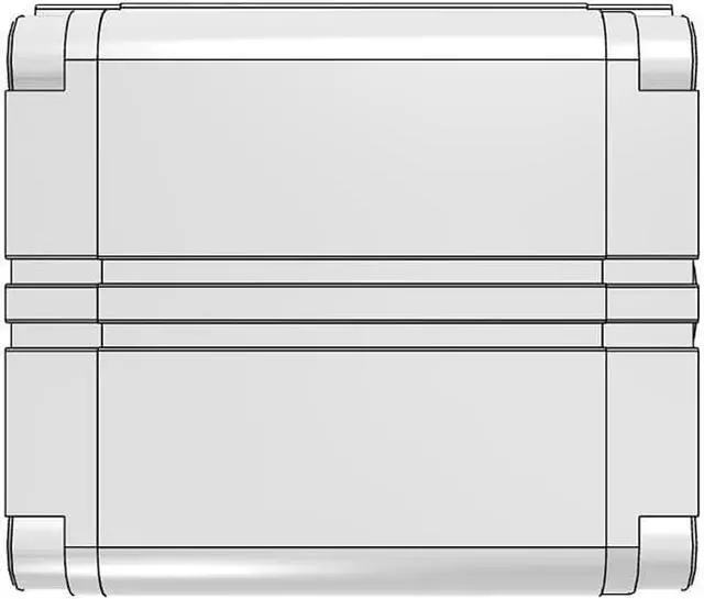 Alt view image 4 of 6 - FESTO ADVU-100-80-P-A Compact Cylinder 156585 Stroke 80 mm