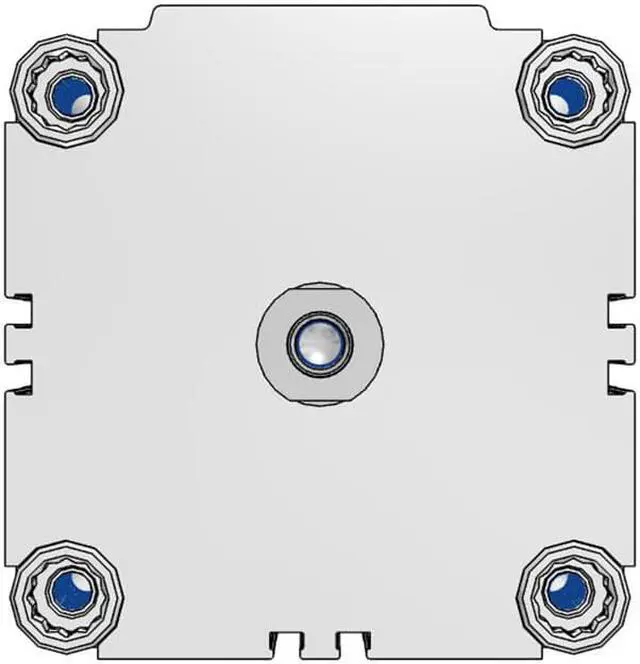 Alt view image 2 of 6 - FESTO ADVU-100-80-P-A Compact Cylinder 156585 Stroke 80 mm