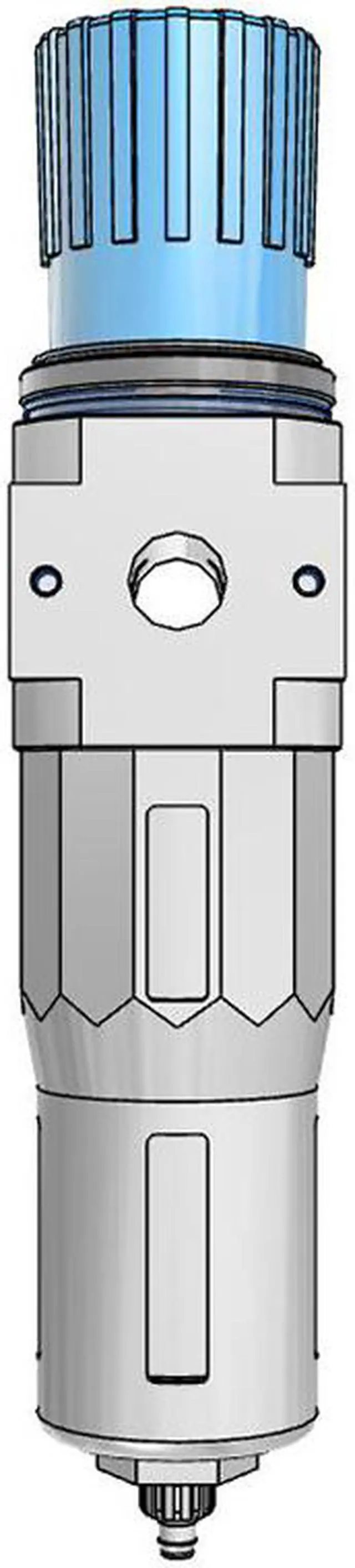 Alt view image 2 of 6 - FESTO LFR-D-MIDI Filter Regulator 546425 Series D