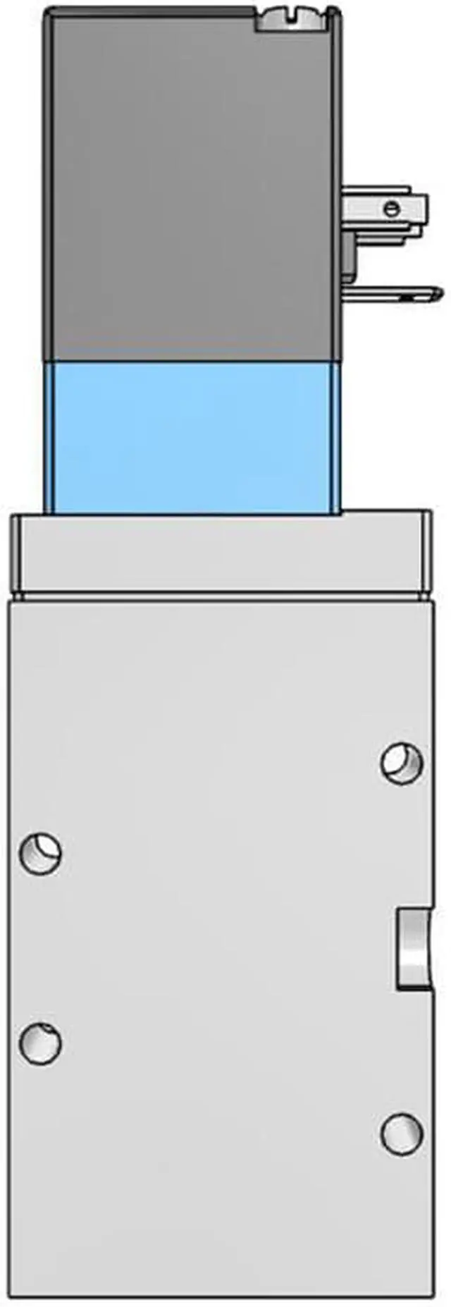 Alt view image 3 of 6 - FESTO MVH-5-1/8-S-B Solenoid Valve 30996 Width 26mm