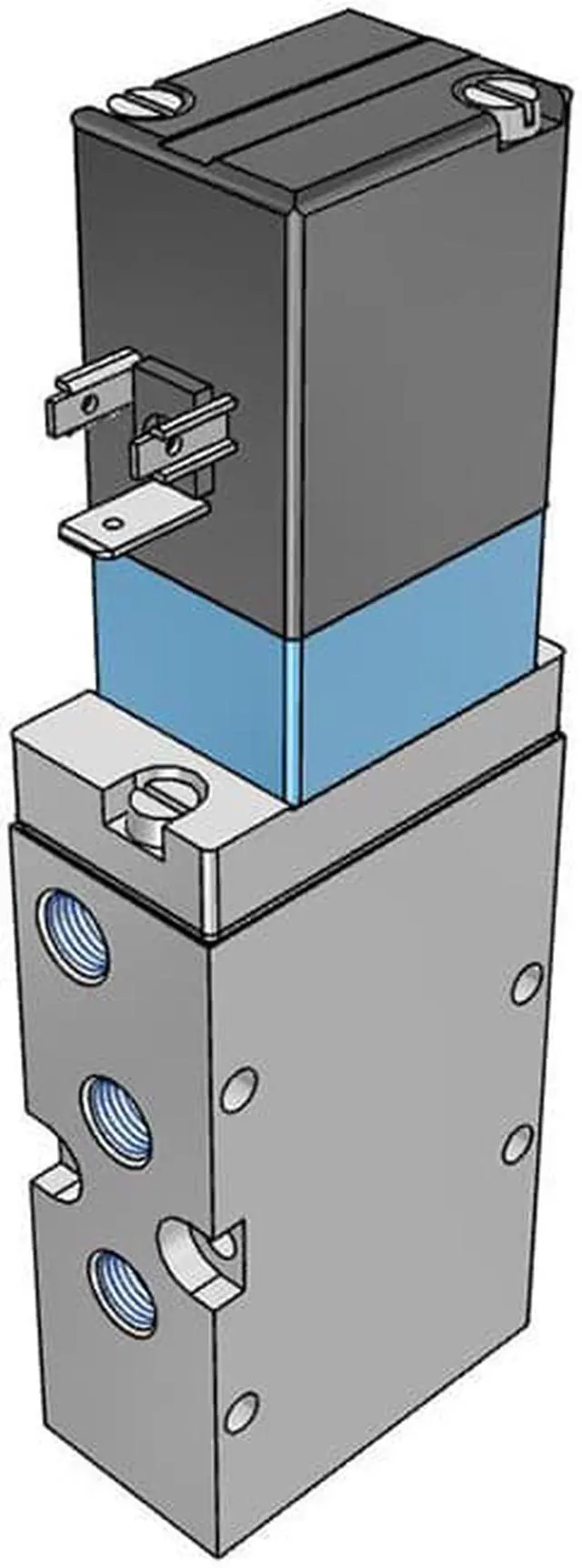 Alt view image 5 of 6 - FESTO MVH-5-1/8-S-B Solenoid Valve 30996 Width 26mm