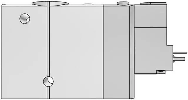 Alt view image 3 of 7 - FESTO CPE24-M1H-3OL-3/8 Solenoid Valve 163164 Width 24mm