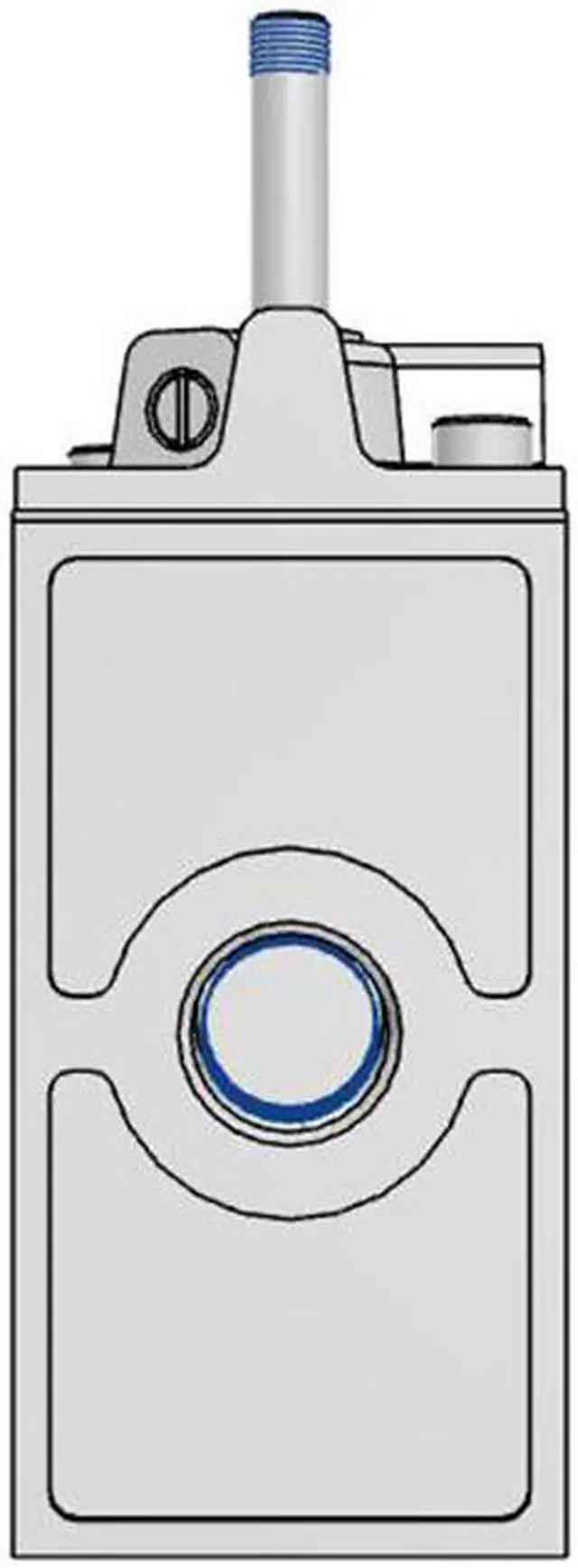 Alt view image 3 of 6 - FESTO MFH-3-1/2 Solenoid Valve 9857 Width 52mm