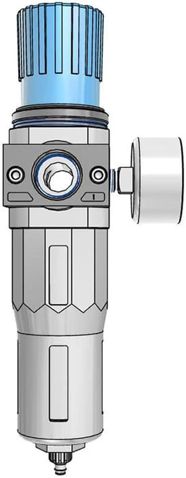 Alt view image 3 of 6 - FESTO LFR-3/4-D-MIDI Filter Regulator 162683
