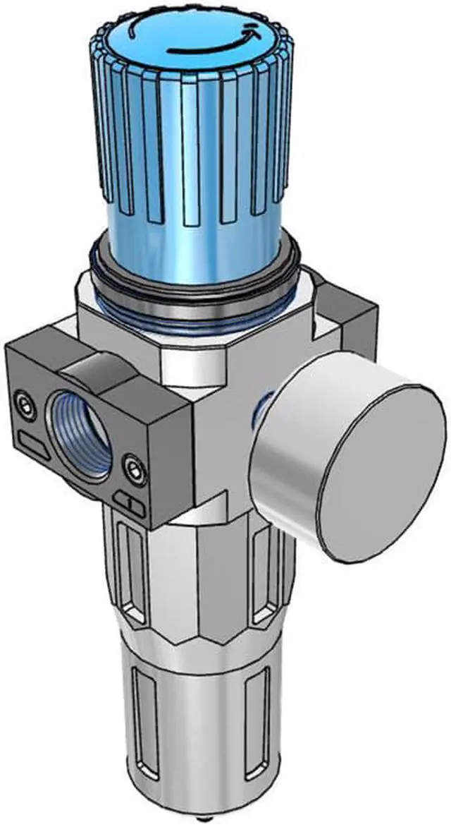 Alt view image 5 of 6 - FESTO LFR-3/4-D-MIDI Filter Regulator 162683