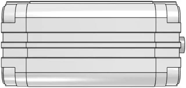Alt view image 2 of 6 - FESTO ADVU-32-60-P-A Compact Cylinder 156538 Stroke 60mm