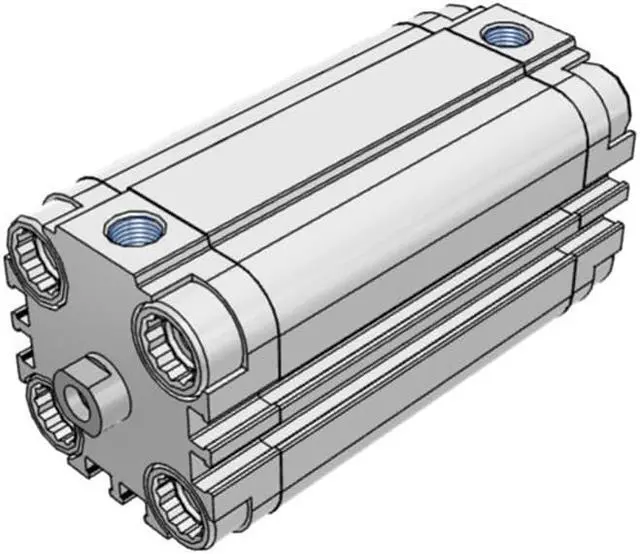 Alt view image 3 of 6 - FESTO ADVU-32-60-P-A Compact Cylinder 156538 Stroke 60mm