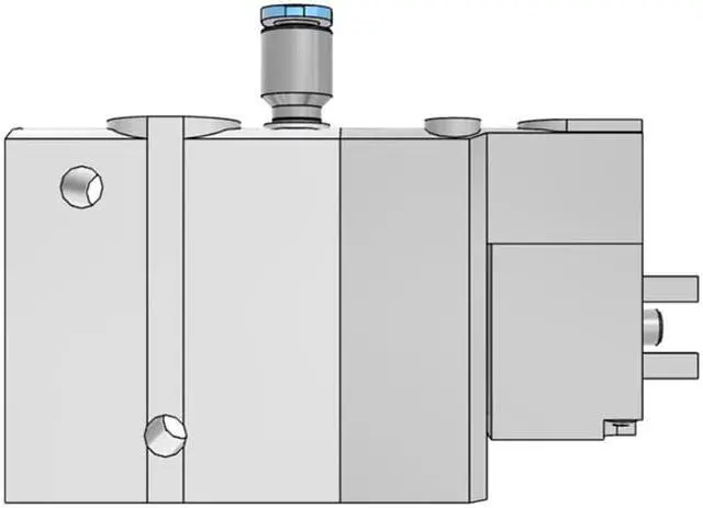 Alt view image 3 of 7 - FESTO CPE14-M1BH-3OLS-1/8 Solenoid Valve 196932 Width 14mm