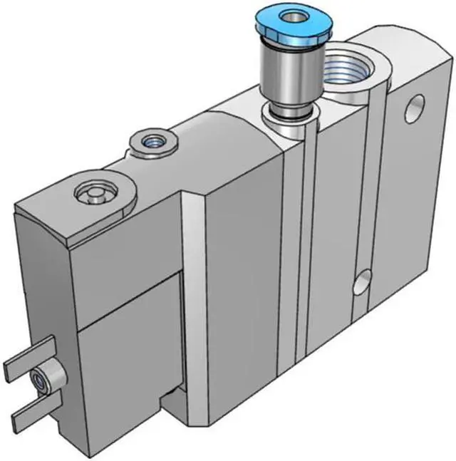 Alt view image 2 of 7 - FESTO CPE14-M1BH-3OLS-1/8 Solenoid Valve 196932 Width 14mm