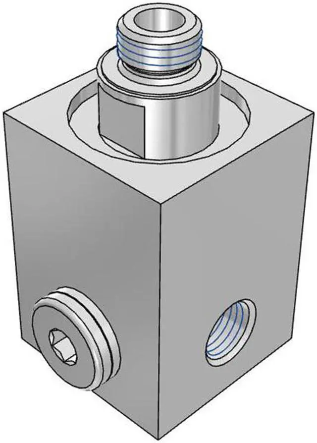 Alt view image 3 of 6 - FESTO GF-1/4 Rotary Distributor 2094 Nominal Size 11.5 mm