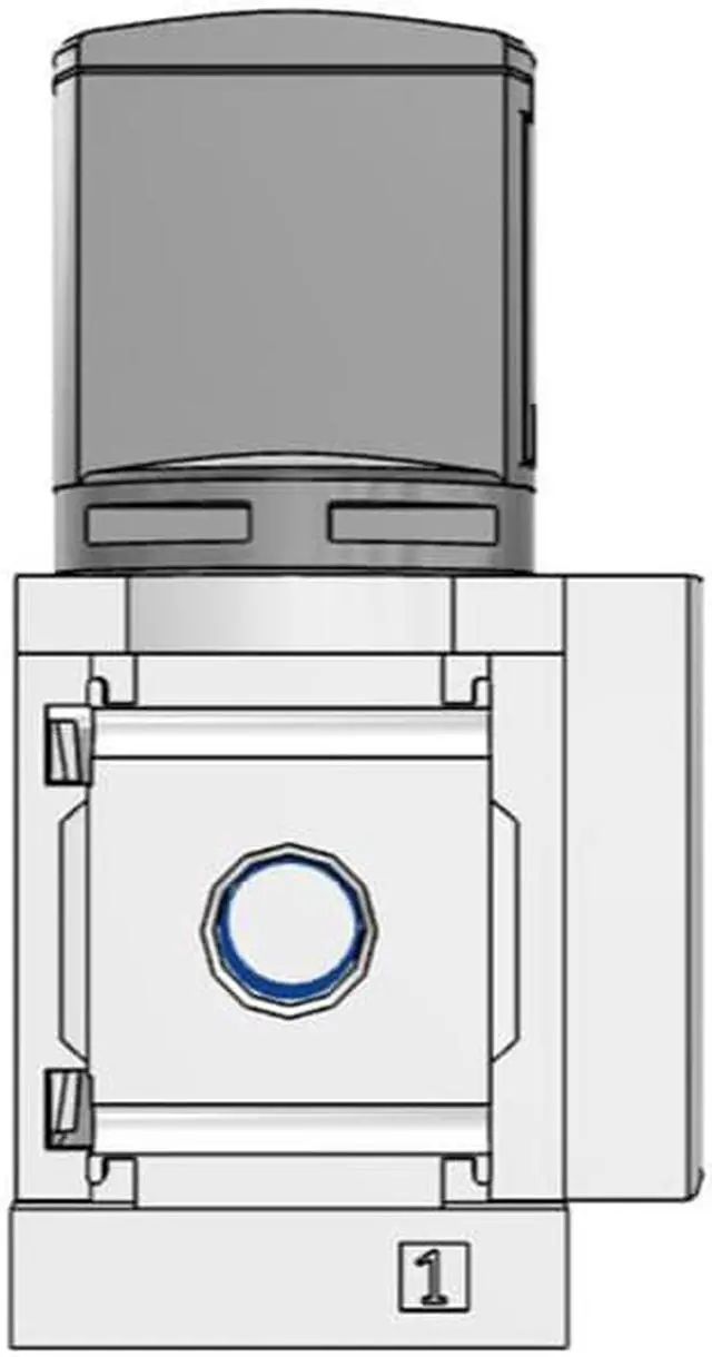 Alt view image 3 of 6 - FESTO MS4-EM1-1/4 Start Valve 541258 60C