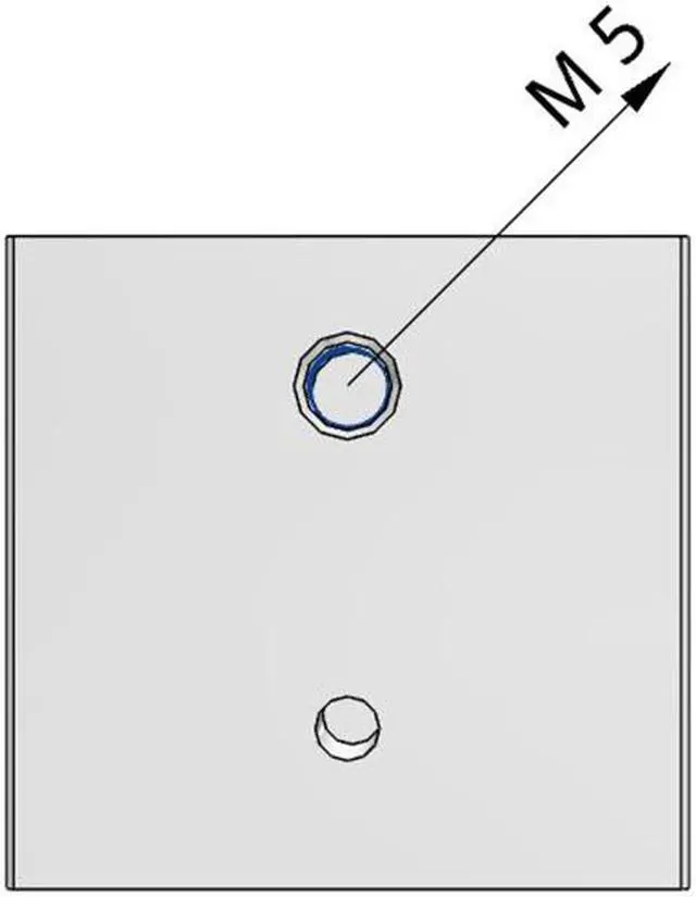 Alt view image 2 of 6 - FESTO AEVC-20-10-I-P Short Stroke Cylinder 188132 Stroke 10mm