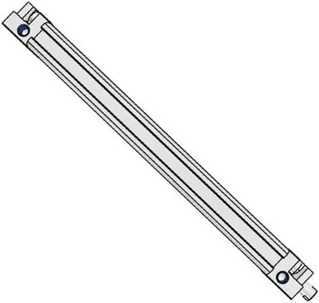 Alt view image 4 of 6 - FESTO DZF-12-100-P-A Flat Cylinder 164008 Stroke 100mm