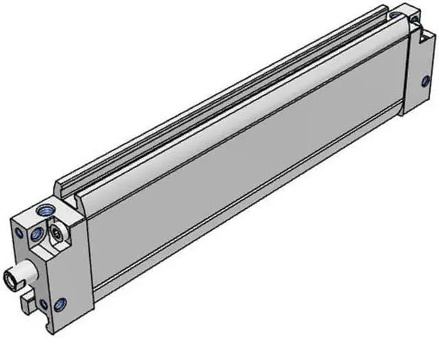 Alt view image 5 of 6 - FESTO DZF-12-100-P-A Flat Cylinder 164008 Stroke 100mm