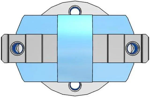 Alt view image 4 of 6 - FESTO HGPM-08-EO-G9 Parallel Gripper 197561 2mm