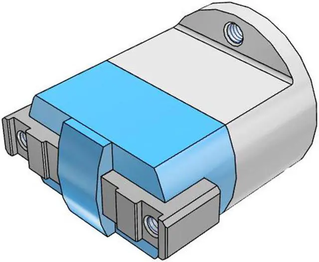Alt view image 5 of 6 - FESTO HGPM-08-EO-G9 Parallel Gripper 197561 2mm