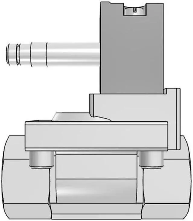 Alt view image 2 of 6 - FESTO MN1H-2-1/4-MS Solenoid Valve 161725 Nominal Size 13mm