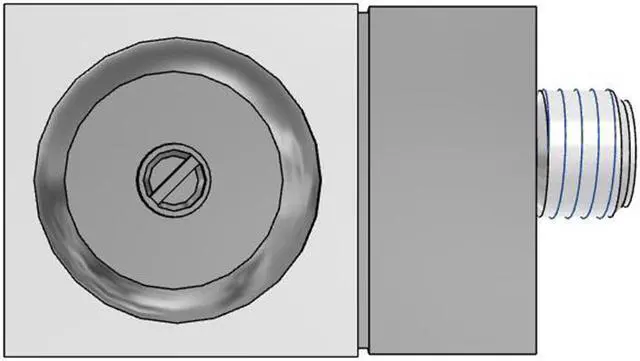 Alt view image 3 of 6 - FESTO PEV-1/4-B-M12 Pressure Switch 192488 48V 3Hz