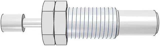 Alt view image 2 of 5 - FESTO YSR-5-5-C Shock Absorber 158981 5mm