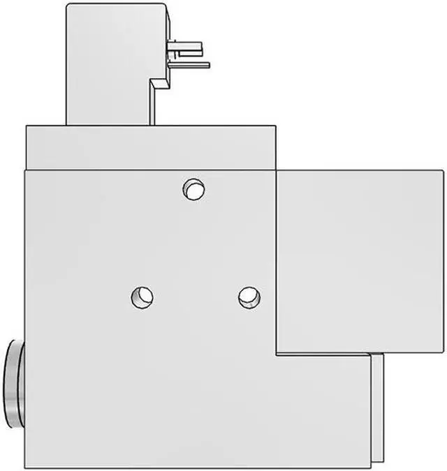 Alt view image 4 of 6 - FESTO VADM-200 Vacuum Generator 162504 Grid Dimension 22mm