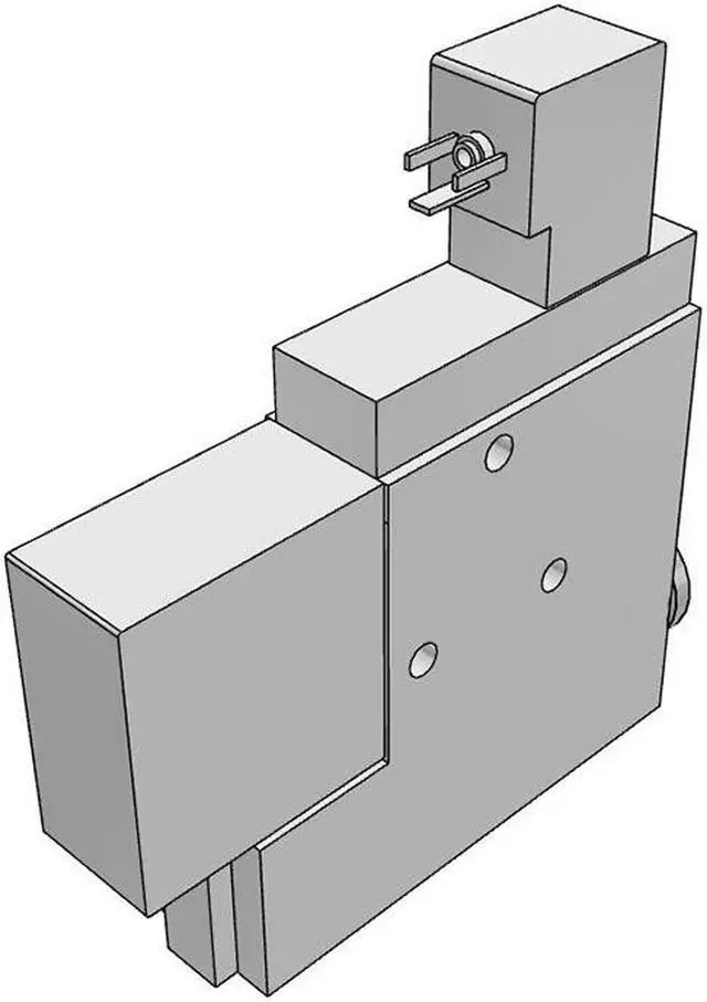 Alt view image 5 of 6 - FESTO VADM-200 Vacuum Generator 162504 Grid Dimension 22mm