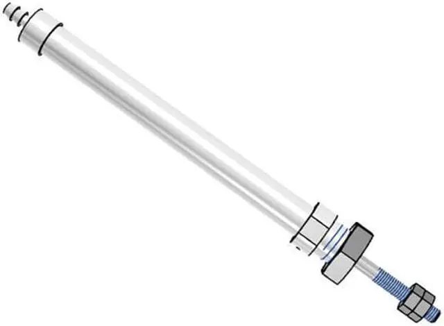 Alt view image 2 of 6 - FESTO EG-6-25-PK-3 Round Cylinder 15895 Stroke 25 mm