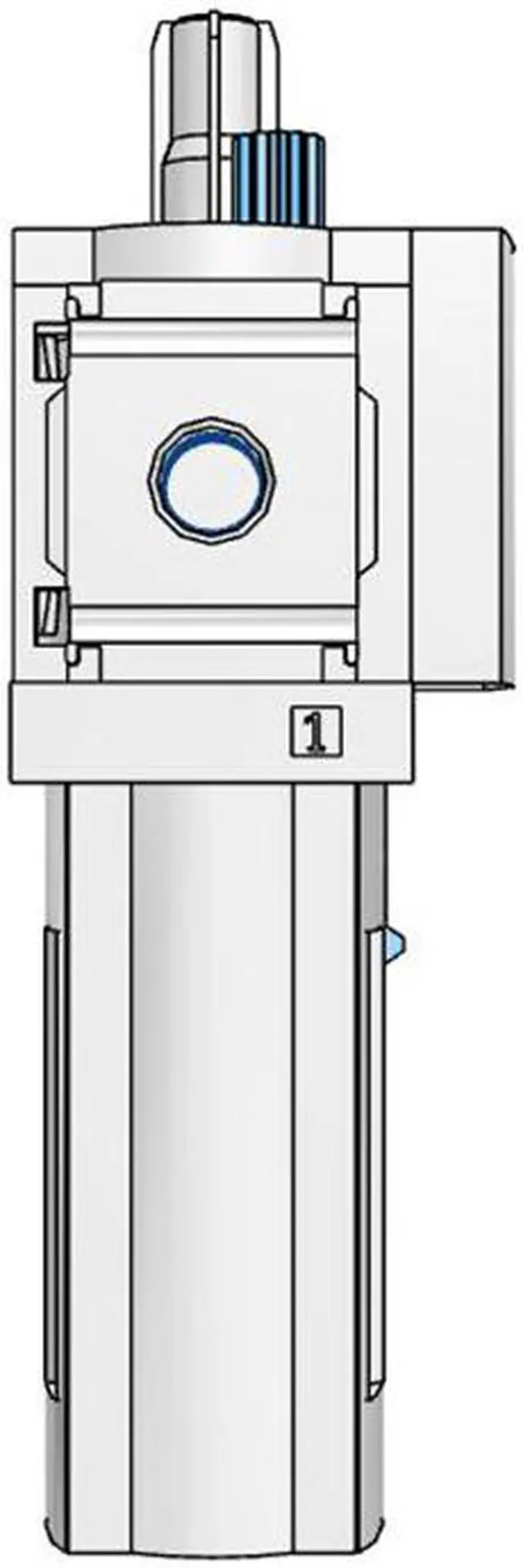 Alt view image 4 of 6 - FESTO MS4-LOE-1/4-R Lubricator 529411