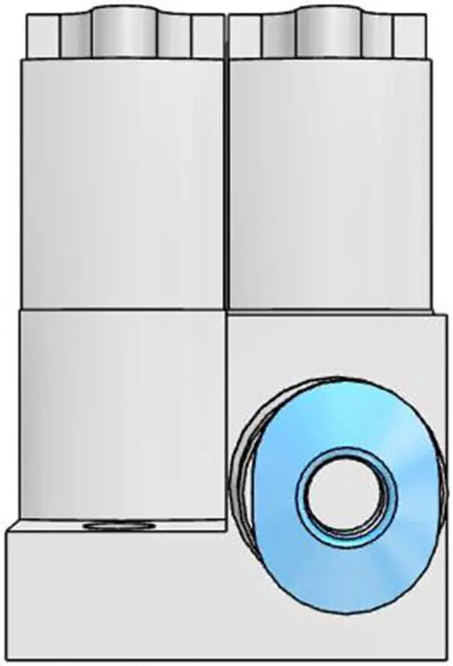Alt view image 4 of 7 - FESTO MHA1-2X2/2G-1,5-4-4-3 Vacuum Valve 560372 Width 20mm