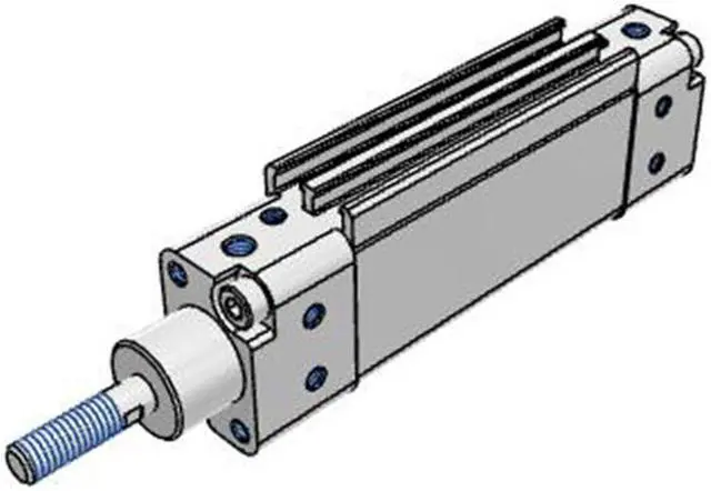 Alt view image 4 of 6 - FESTO DZH-16-30-PPV-A Flat Cylinder 150295