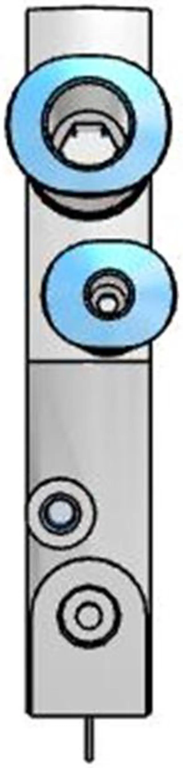 Alt view image 4 of 7 - FESTO CPE10-M1BH-3GLS-QS-6 Solenoid Valve 196850 Width 10mm