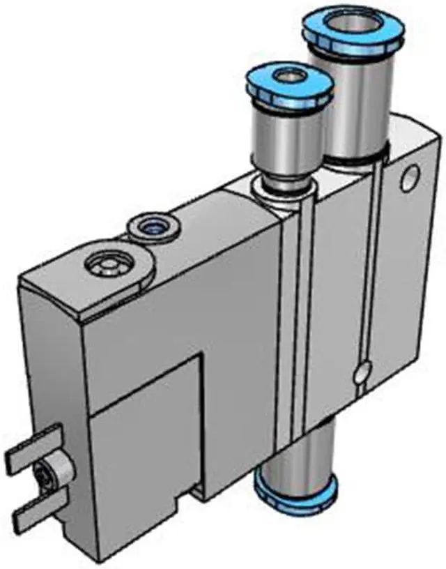 Alt view image 5 of 7 - FESTO CPE10-M1BH-3GLS-QS-6 Solenoid Valve 196850 Width 10mm