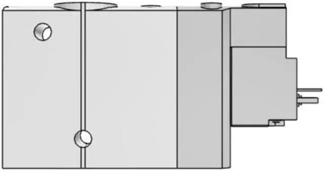 Alt view image 2 of 7 - FESTO CPE24-M3H-3OL-3/8 Solenoid Solenoid Valve 163832 Width 24mm