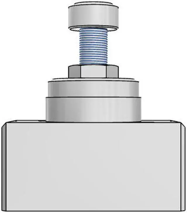 Alt view image 4 of 6 - FESTO GR-1/2 One-way flow control valve 3720