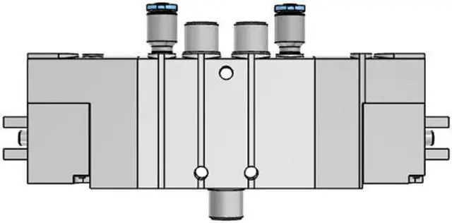 Alt view image 4 of 7 - FESTO CPE10-M1BH-5/3BS-M5-B Solenoid Valve 533164 Width 10mm